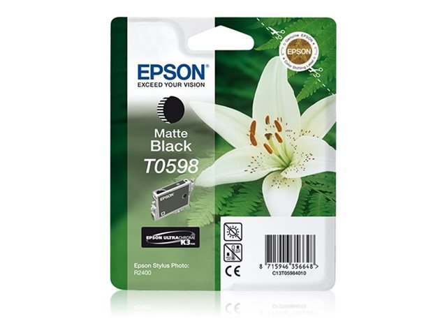 Epson T0598 - matná čerň - originální - inkoustová cartridge – foto 3