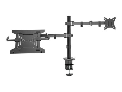 DIGITUS MLS 1TFT -32 Max8KG+ 1NOT -15,6 Max4KG schwarz - DA-90436