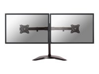 Neomounts NM-D335D stand - full-motion - for 2 LCD displays - black