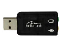 Media-Tech VIRTU 5.1 MT5101 USB 2.0 Ekstern