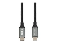 iBOX USB 3.1 USB Type-C kabel 1m Sort