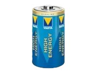 Varta High Energy D-type Standardbatterier 16500mAh