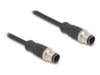 DeLOCK CAT 5e S/FTP 2m Netværkskabel Sort