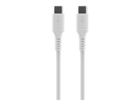 FIXED USB 2.0 USB Type-C kabel 1.2m Hvid