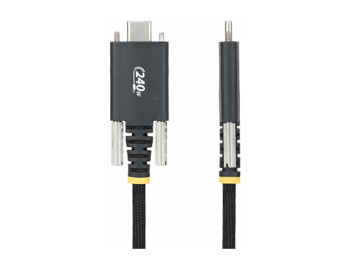 StarTech.com 6.6ft (2m) USB-C Charging Cable, 240W, Silicone Jacket - USB kabel typ C - USB-C do USB-C - 2 m – foto 3