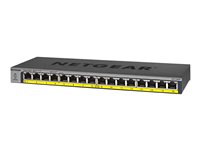 NETGEAR GS116LP - switch - 16 ports - rack-mountable