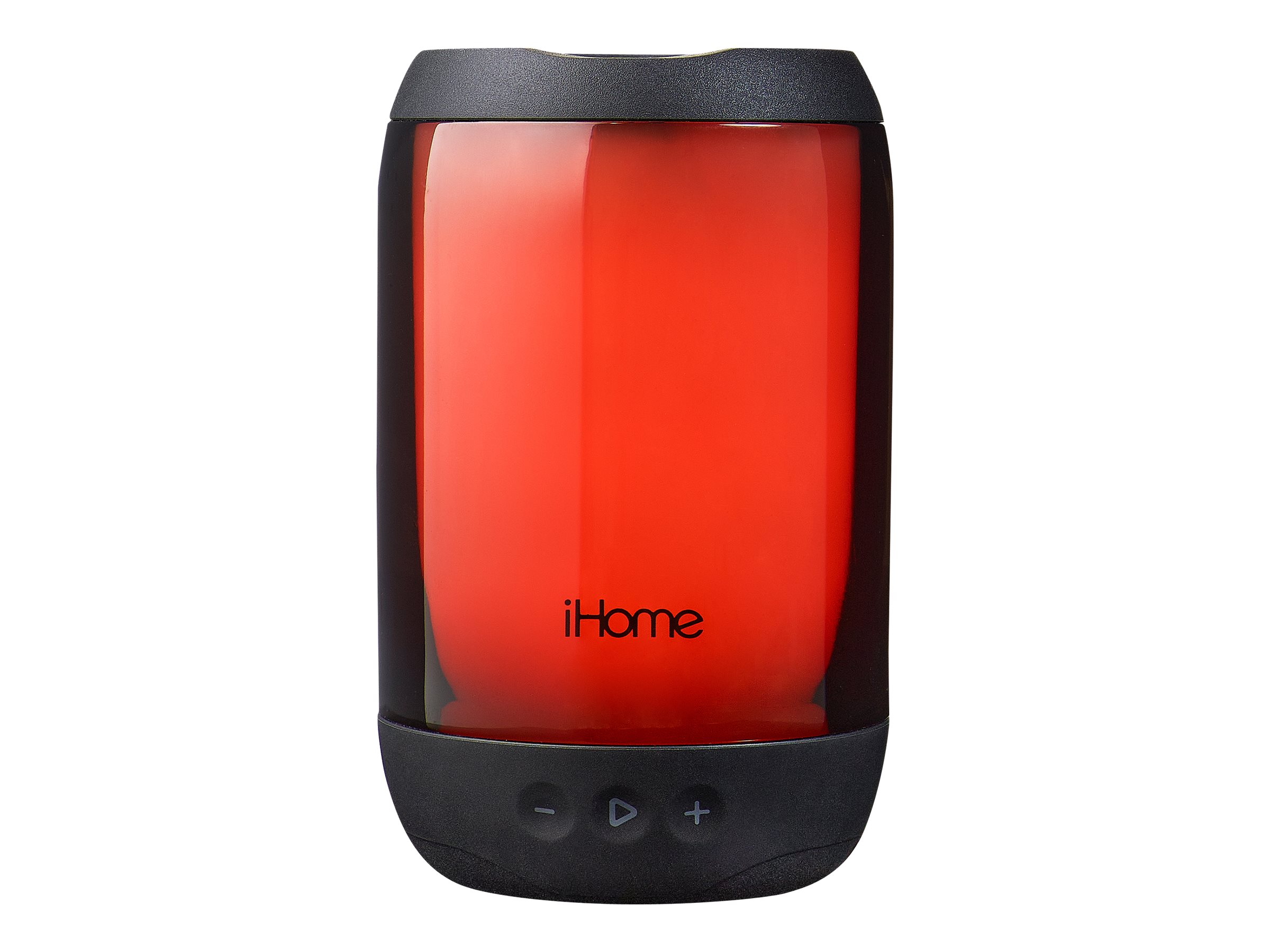 iHome PlayGlow+ Bluetooth Rechargeable Speaker - Black - IBT820B