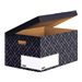 FELLOWES BB Flip Top Container Blue