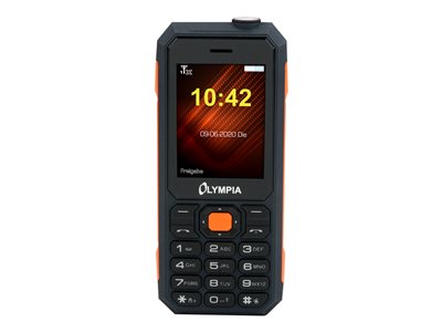 Olympia Mobiltelefon Active schwarz/orange Outdoor - 2283