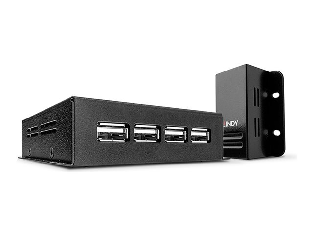 Lindy Usb 20 4 Port Cat5 6 Extender With Power Over Cat5 6 Usb Extender Usb 20