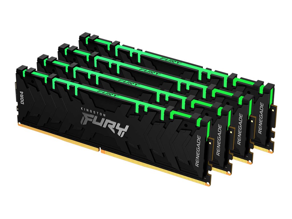 DDR4 32GB 3600-16 Renegade RGB kit of 4 Kingston Fury