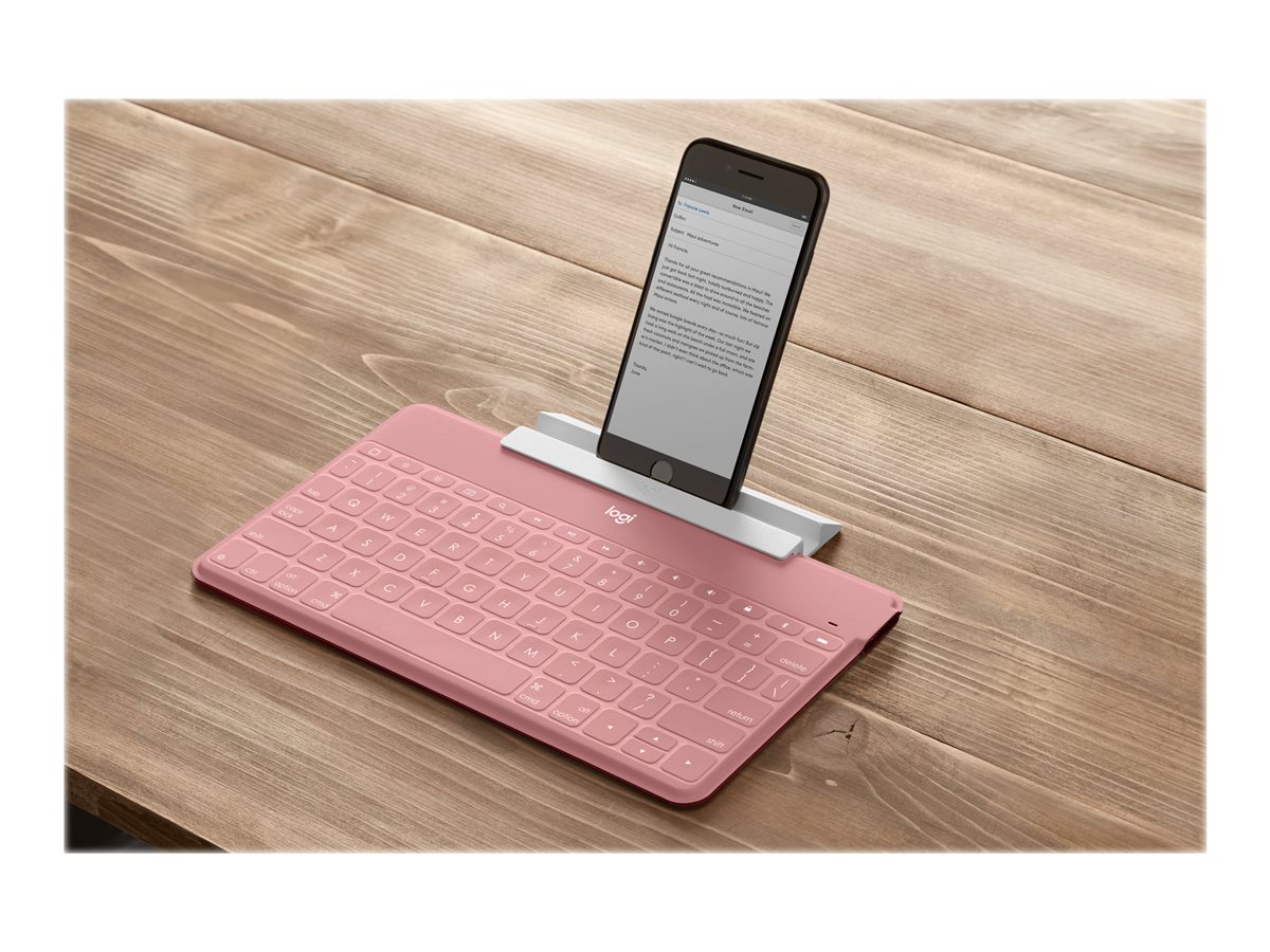 LOGITECH Keys-To-Go - BLUSH PINK - ESP – foto 9