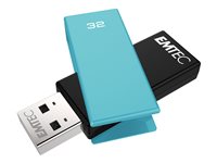 EMTEC C350 Brick 2.0 32GB USB 2.0 Blå