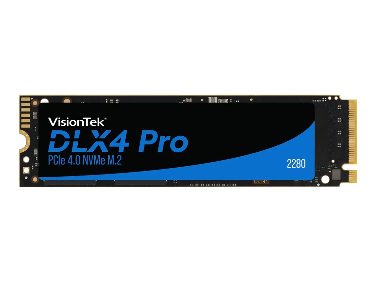 VisionTek DLX4 2280 M.2 PCIe 4.0 x4 SSD (NVMe) OPAL 2.0 SED –