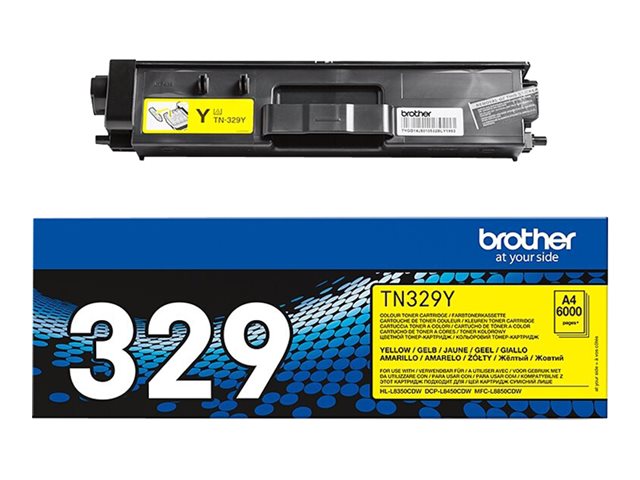 BROTHER TN329Y Toner yellow 6000 pages