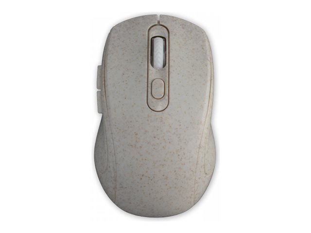 Souris sans fil rechargeable - bioplastique - 2.4 GHz - beige terrazzo