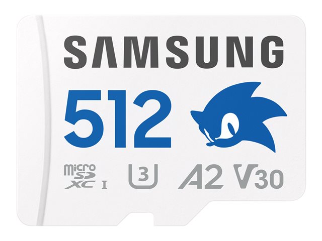 SAMSUNG SONIC microSD 512GB+SD-Adapter MB-MD512SA/LC1