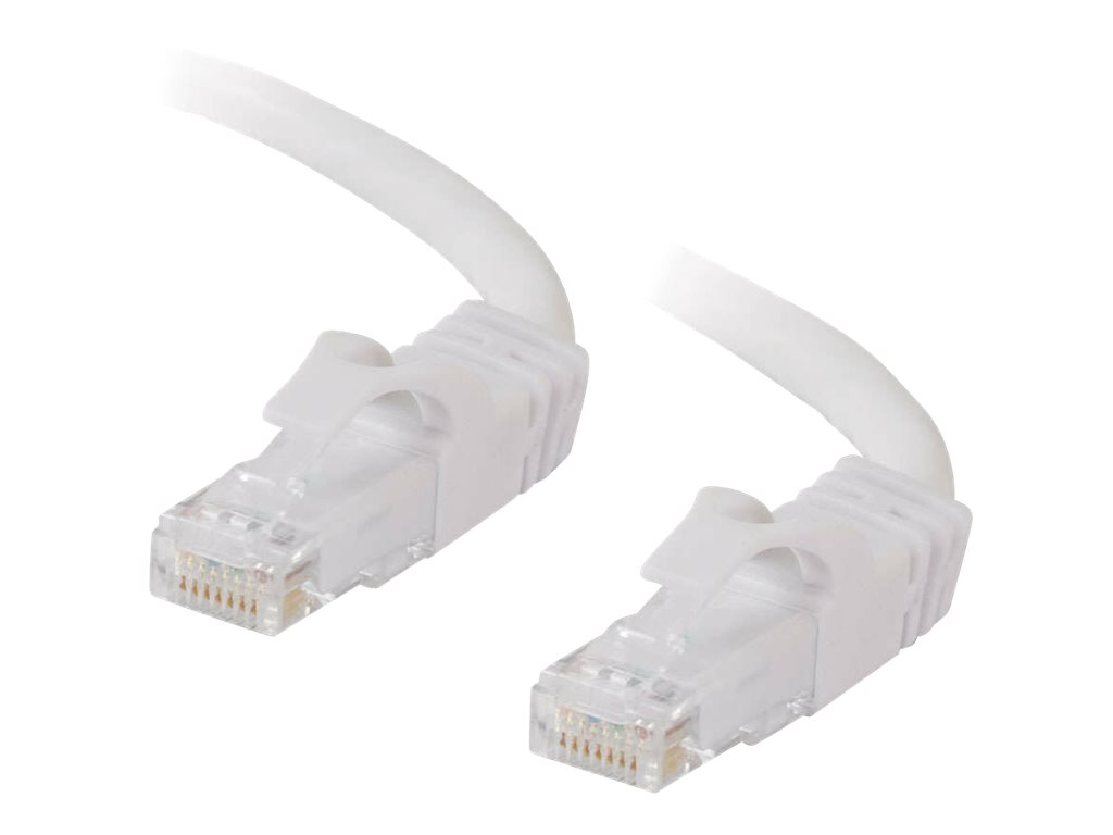 C2g Cat6 Booted Unshielded Utp Network Patch Cable Patch Cable 2 M White