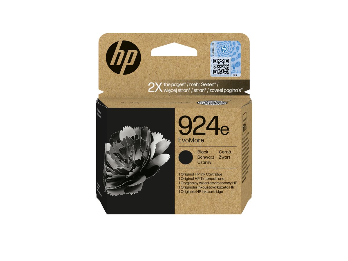 HP 924e EvoMore - černá - originální - inkoustová cartridge – foto 2