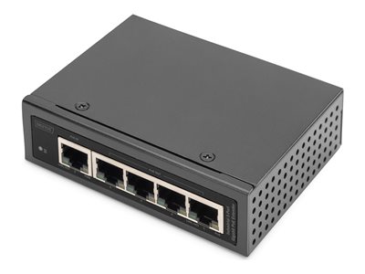 DIGITUS Extender PoE - 5-Port Gigabit Industrial - DN-651143