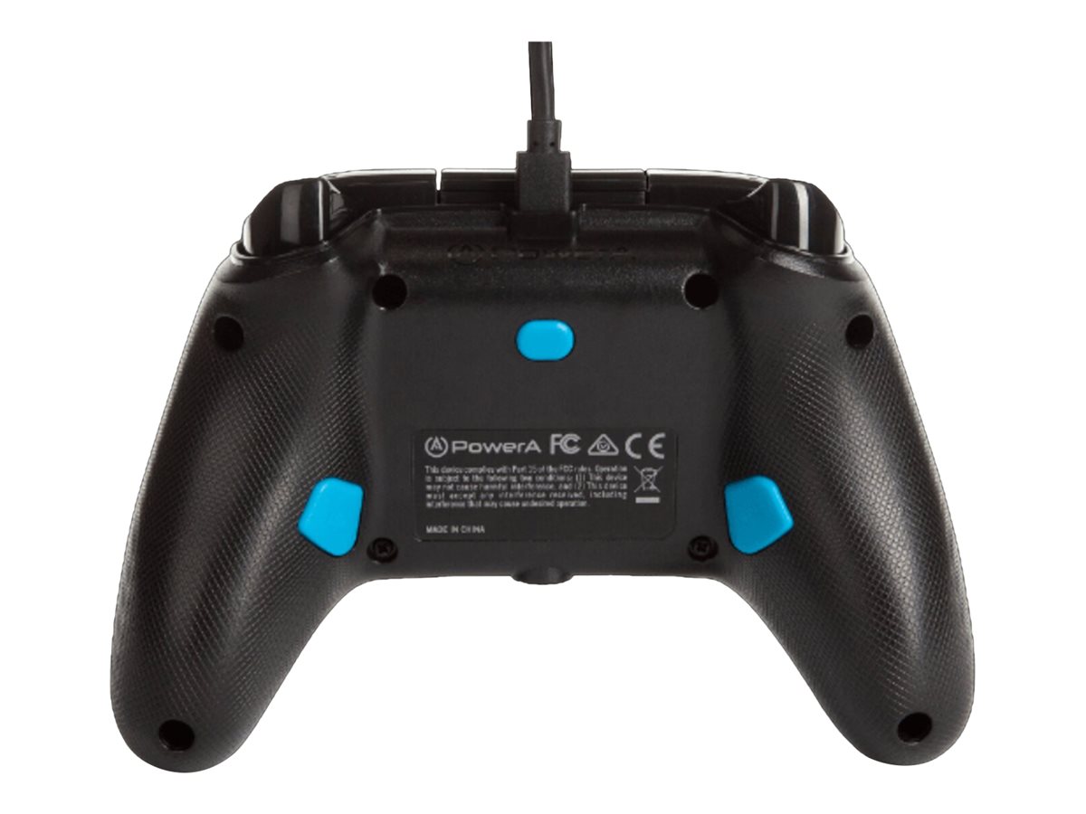 PowerA Enhanced Wired Gamepad for Microsoft Xbox Series X|S - Blue Hint - 1518817-02