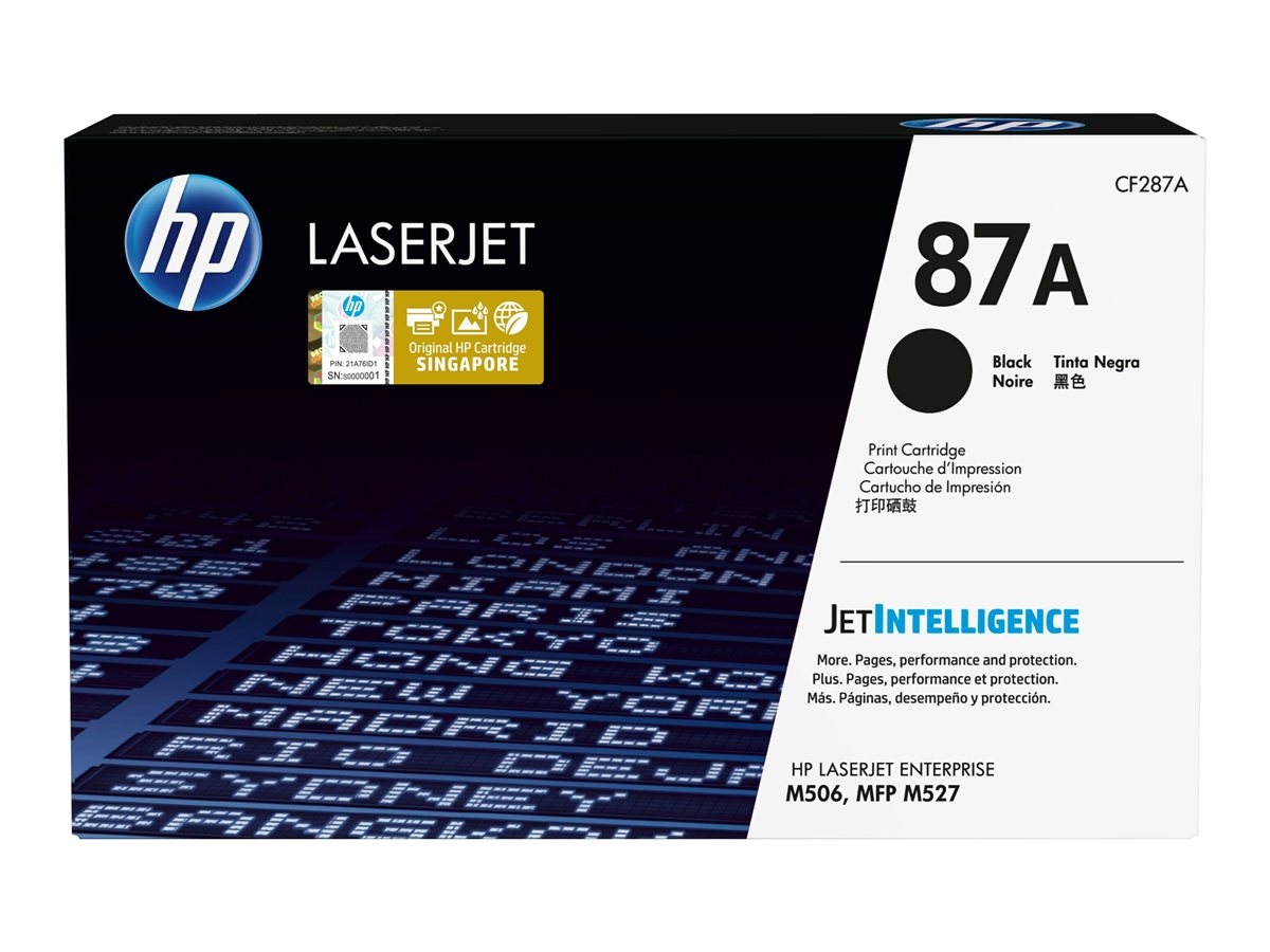HP 87A Original cartouche de toner noir