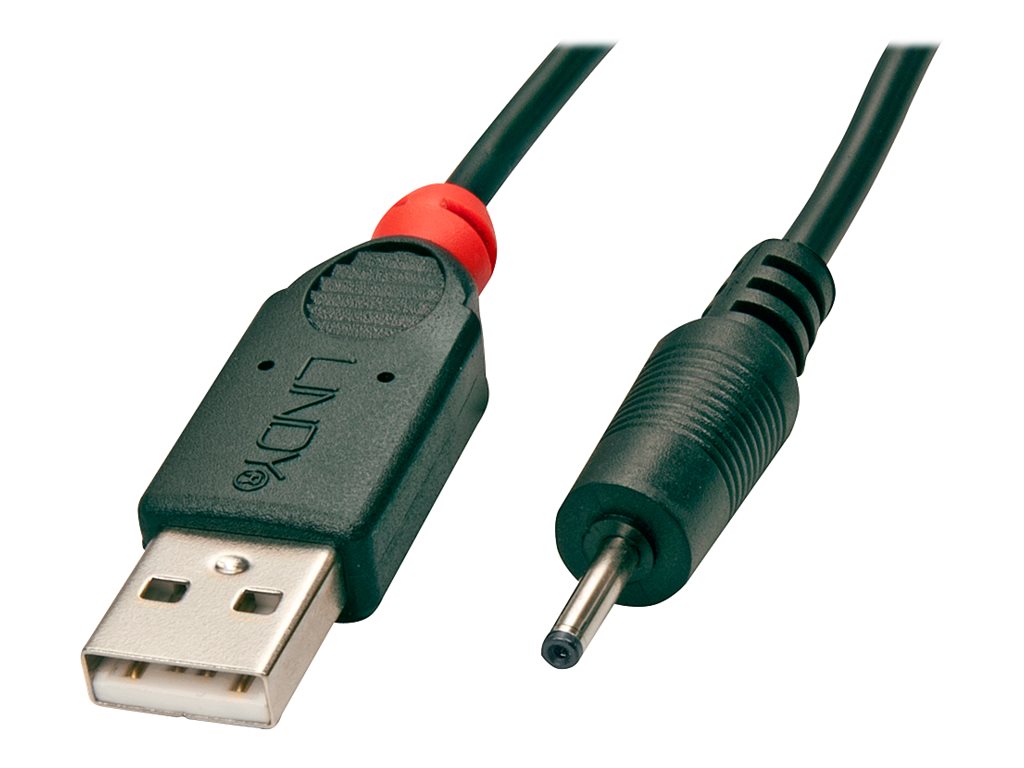 LINDY Cable USB A male - DC 2.5/0.7mm