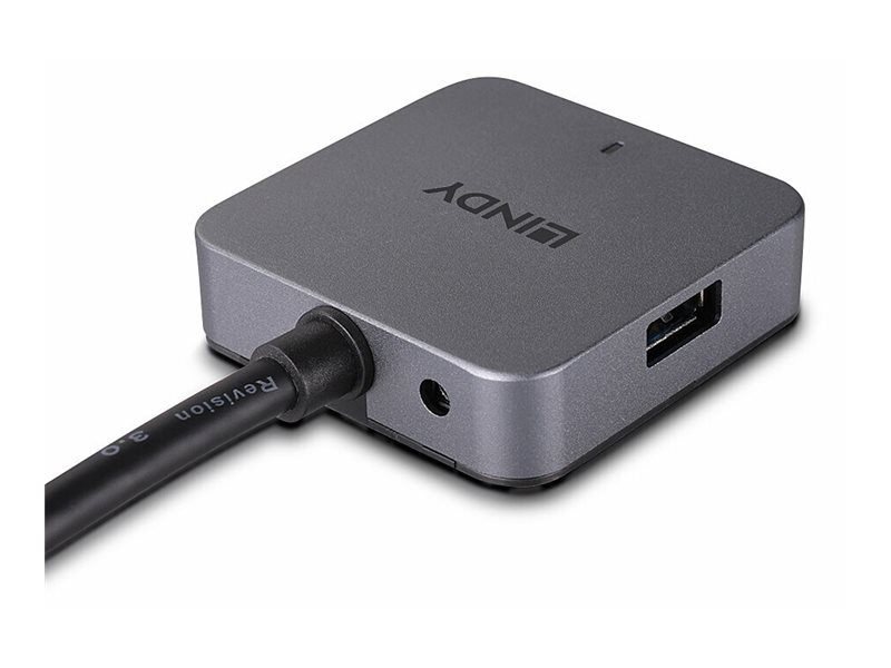 LINDY 5m USB 3.0 Hub, 4 Ports