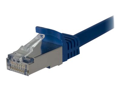 StarTech.com 14ft CAT6A Ethernet Cable, 10 Gigabit Shielded Snagless RJ45 100W PoE Patch Cord, CAT 6A 10GbE STP Network Cable w/Strain Relief, Blue, Fluke Tested/UL Certified Wiring/TIA - Category 6A - 26AWG (C6ASPAT14BL)