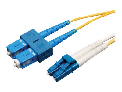 Tripp Lite 15M Duplex Singlemode 9/125 Fiber Optic Patch Cable LC/SC 50' 50ft 15 Meter