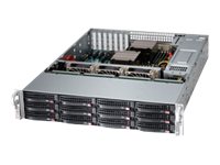 Supermicro SuperStorage Server 6028R-E1CR12T Server rack-mountable 2U 2-way no CPU 
