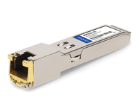 AddOn - Module transmetteur SFP+ (équivalent à : Mellanox MFM1T02A-T) - 10GbE - 1000Base-TX, 10GBase-T, 100Base-TX 