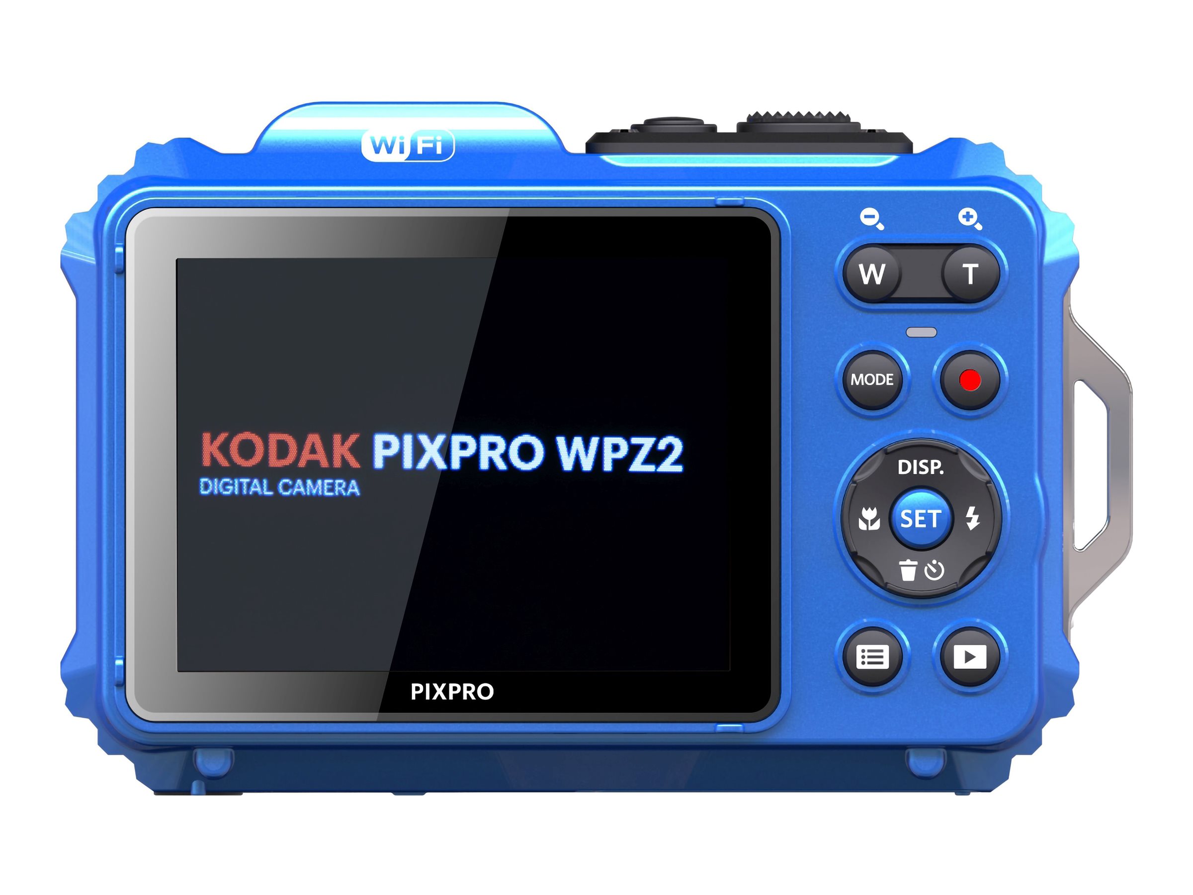 Capture Your Adventures with the Kodak PIXPRO WPZ2 Digital Camera in Blue