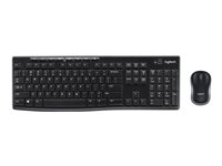 Logitech Wireless Combo MK270 Tastatur og mus-sæt Trådløs