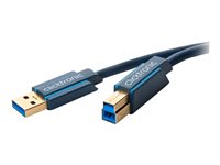ClickTronic USB 3.0 USB-kabel 1.8m Sort