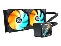 GIGABYTE GAMING 240 Vandkøler 1-pack Sort 120 mm