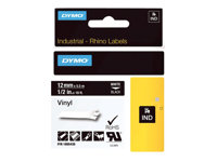 DYMO Rhino Coloured Vinyl - tape - 1 cassette(s) - Roll (1.2 cm x 5.5 m)