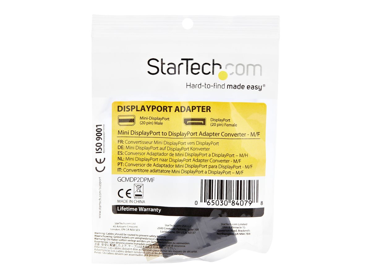 Mini DisplayPort to DisplayPort adapter