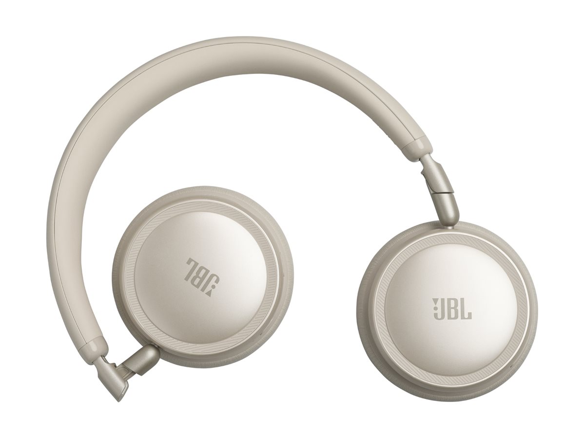 JBL LIVE 680NC Bluetooth Headphones - Champagne - JBLLIVE680NCCPGAM