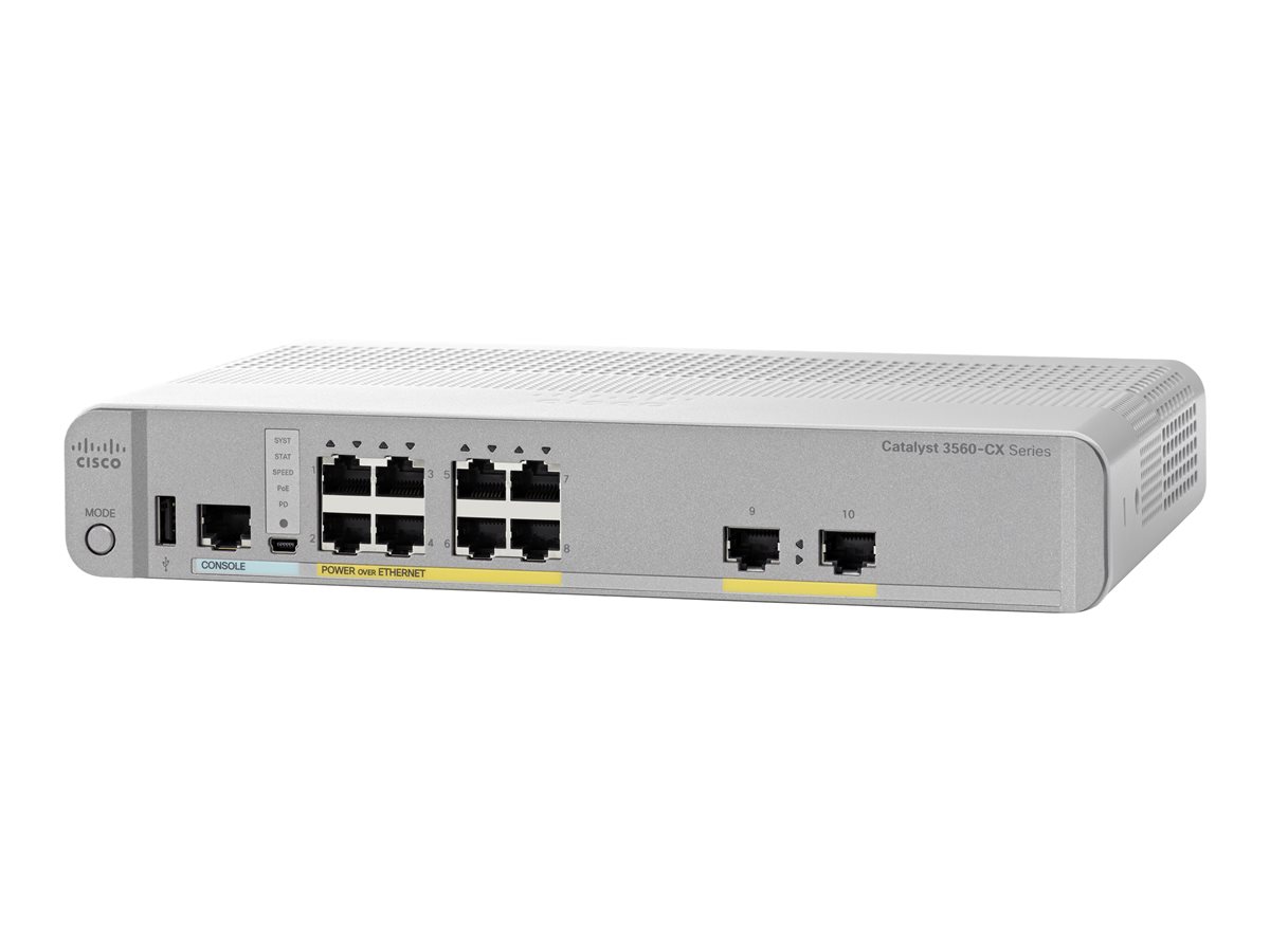 CISCO Catalyst 3560-CX PD PSE 8 Port PoE