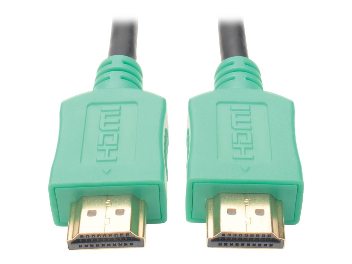 Tripp Lite 10ft High Speed HDMI Cable Digital A/V 4K x 2K UHD M/M Green 10'