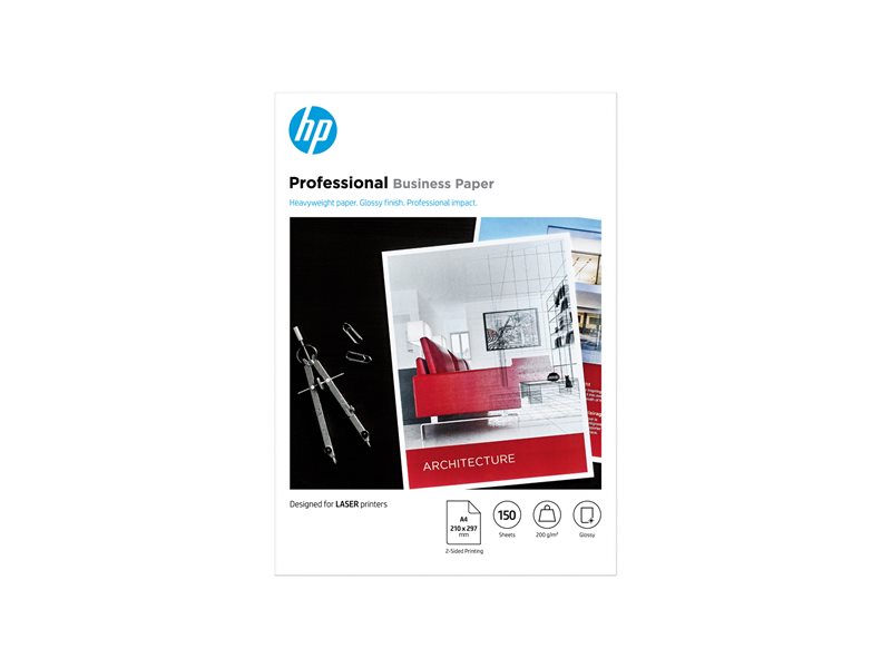 HP Prof Gls LJ A4 200g 150sh FSC Paper