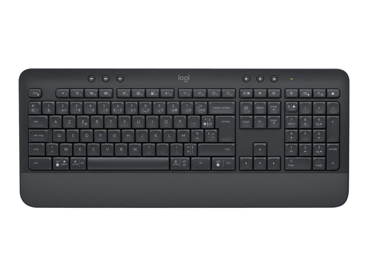 Logitech Signature K650 - klávesnice - AZERTY - francouzská - grafit Vstupní zařízení – foto 2