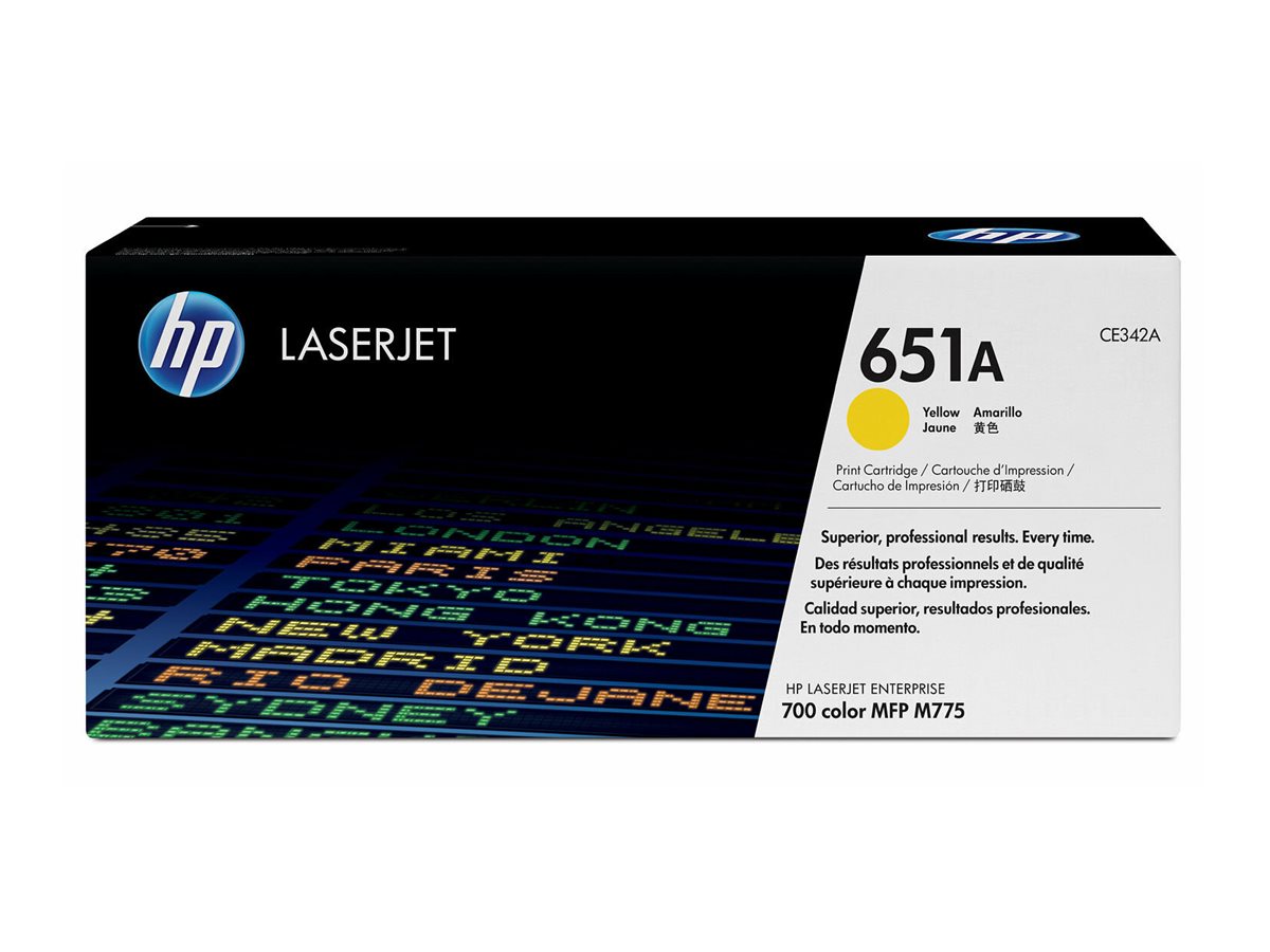 HP Toner 651A yellow HV