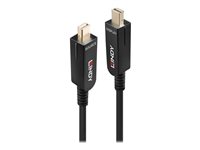 LINDY 10m Fibre Optic Hybrid Mini DP