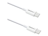 Qoltec USB 2.0 USB Type-C kabel 1.5m Hvid
