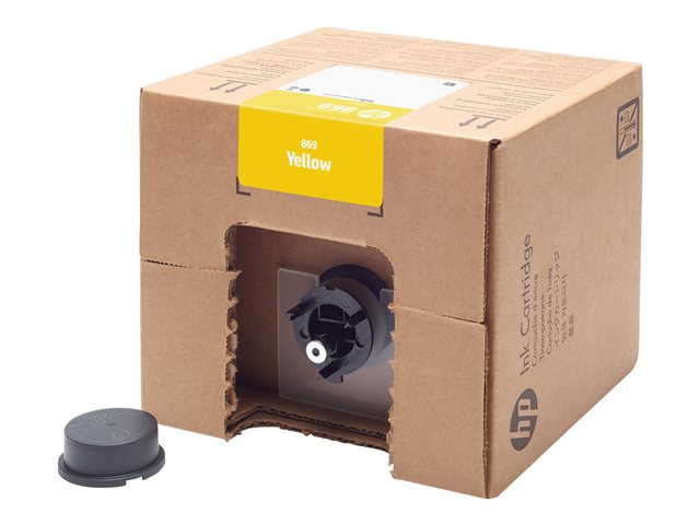 HP 869 3L Yellow PageWide XL Pro Ink 1XA88A