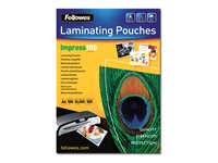 Fellowes Laminating Pouches Impress 100 Micron Laminerings poser A3 (297 x 420 mm) Gennemsigtig