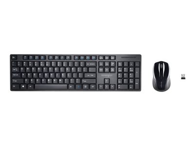 Pro Fit Low-Profile Desktop Set - keyboard and mou