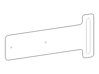 Ergotron Sharps Container T-Slot Bracket Kit